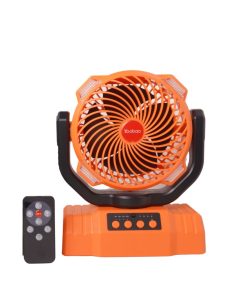 Quạt Tích Điện Yoobao F8 PRO 10.000mAh – Điều Khiển Từ Xa, Xoay 360°, Đèn LED & Sạc Dự Phòng