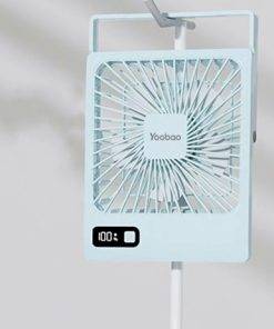 Quạt Mini Để Bàn YOOBAO Q3C 5000mAh: Giải Pháp Làm Mát Tiện Lợi Cho Văn Phòng, Học Sinh Và Du Lịch