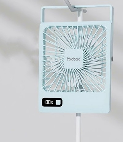 Quạt Mini Để Bàn YOOBAO Q3C 5000mAh: Giải Pháp Làm Mát Tiện Lợi Cho Văn Phòng, Học Sinh Và Du Lịch