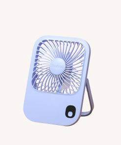 Quạt Tích Điện YOOBAO F01P Xanh 10000mAh – Quạt Mini Để Bàn Có Màn Hình Hiển Thị Pin, Tốc Độ Gió Linh Hoạt