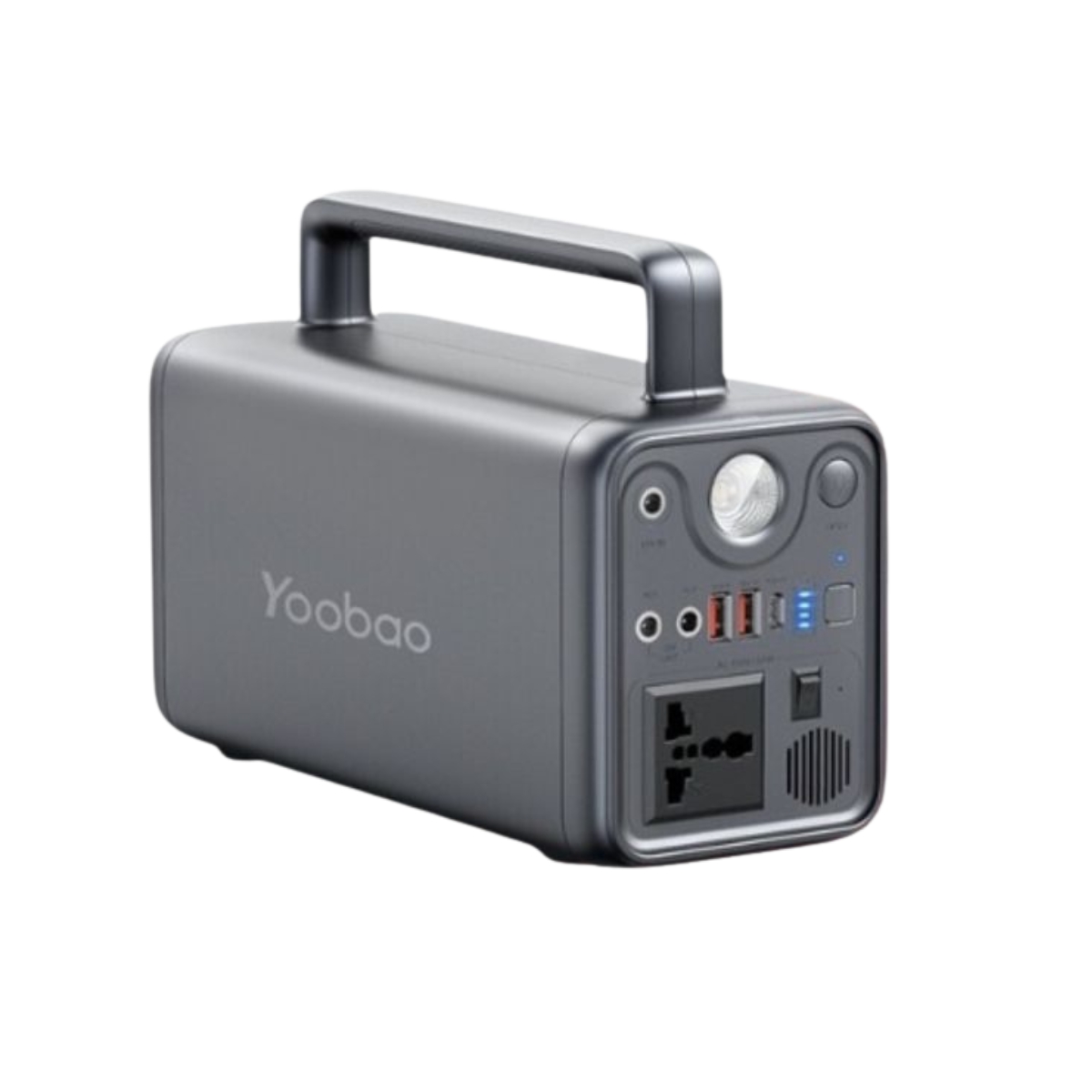 Trạm Sạc Dự Phòng Yoobao EN300WLPD 220V – 72,000mAh, Cổng Điện 220V/300W, cho quạt đèn, Tích Hợp Đèn Pin cho dã ngoại