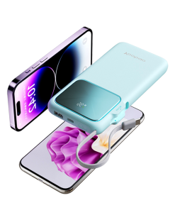 Pin Sạc Dự Phòng 22.5W Yoobao Q13 10000mAh - Cổng Sạc Nhanh, Màn Hình Hiển Thị, Cáp Tích Hợp