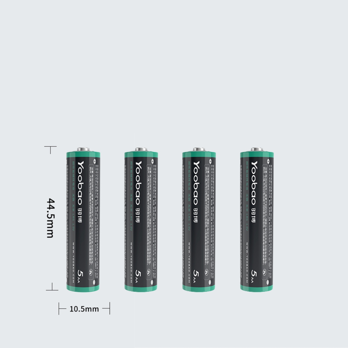 Pin Kiềm Alkaline AA và AAA YOOBAO