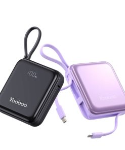 Pin Sạc Dự Phòng Yoobao LK10 10000mAh - Sạc Nhanh PD20W, QC 3.0, SCP 22.5W, Dây Sạc Tích Hợp Type-C & Lightning
