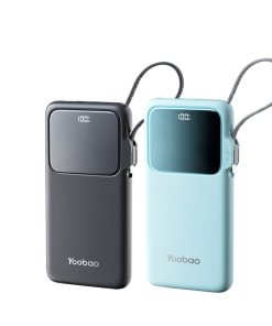 Pin Sạc Dự Phòng 22.5W Yoobao Q13 10000mAh - Cổng Sạc Nhanh, Màn Hình Hiển Thị, Cáp Tích Hợp