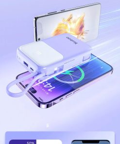 Pin Sạc Dự Phòng 20000mAh YOOBAO LQ20 30W – Công Nghệ Sạc Nhanh PD20W, QC3.0, SCP22.5W, Màn Hình Hiển Thị, Có Kèm Dây Sạc