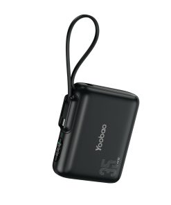 Pin Sạc Dự Phòng Yoobao Q12 PRO 35W 10000mAh – Sạc nhanh PD20W, QC3.0, SCP22.5W, Màn Hình Hiển Thị Pin