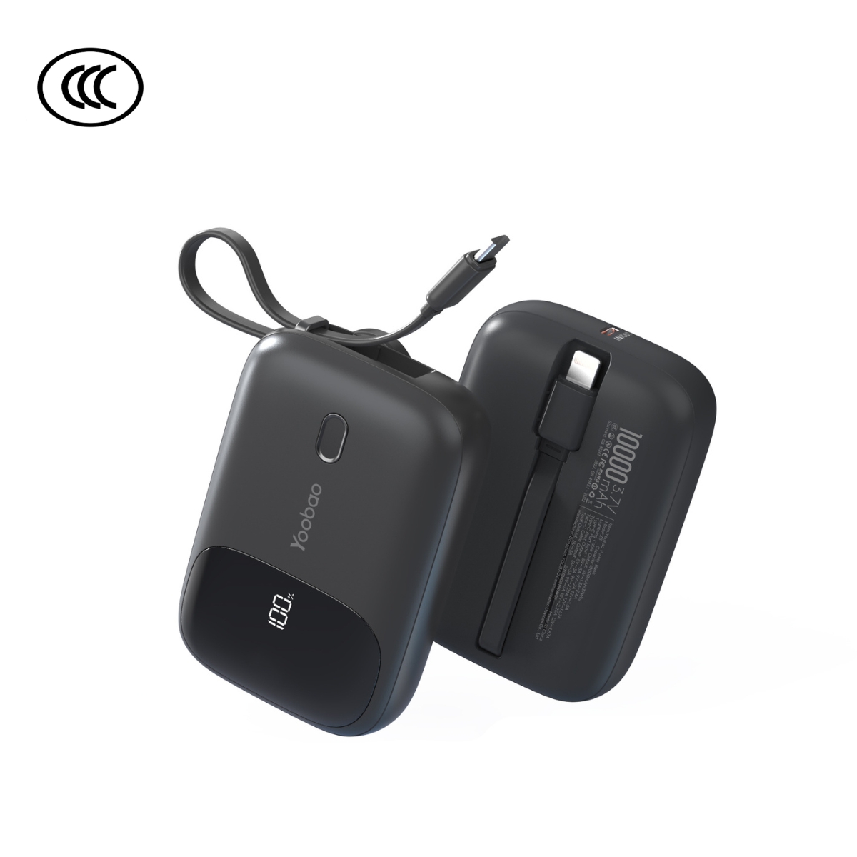 Pin Sạc Dự Phòng Yoobao Z5 10000mAh - Sạc Nhanh PD20W, Tích Hợp Cáp Type-C và Lightning