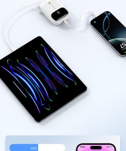 Pin Sạc Dự Phòng Yoobao Z5 10000mAh chuẩn 3C/CCC - Sạc Nhanh PD20W, Tích Hợp Cáp Type-C và Lightning