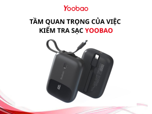 Tầm Quan Trọng Của Việc Kiểm Tra Sạc Yoobao
